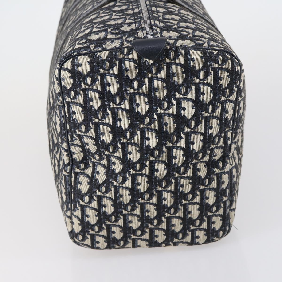 Trotter Canvas Boston Bag Marinezilver