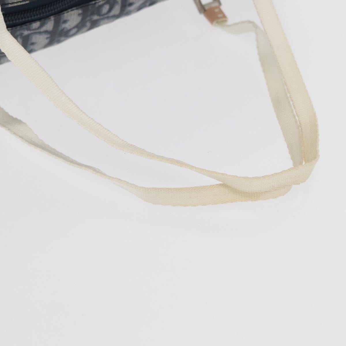 Trotter Canvas Handtas Marine Zilver