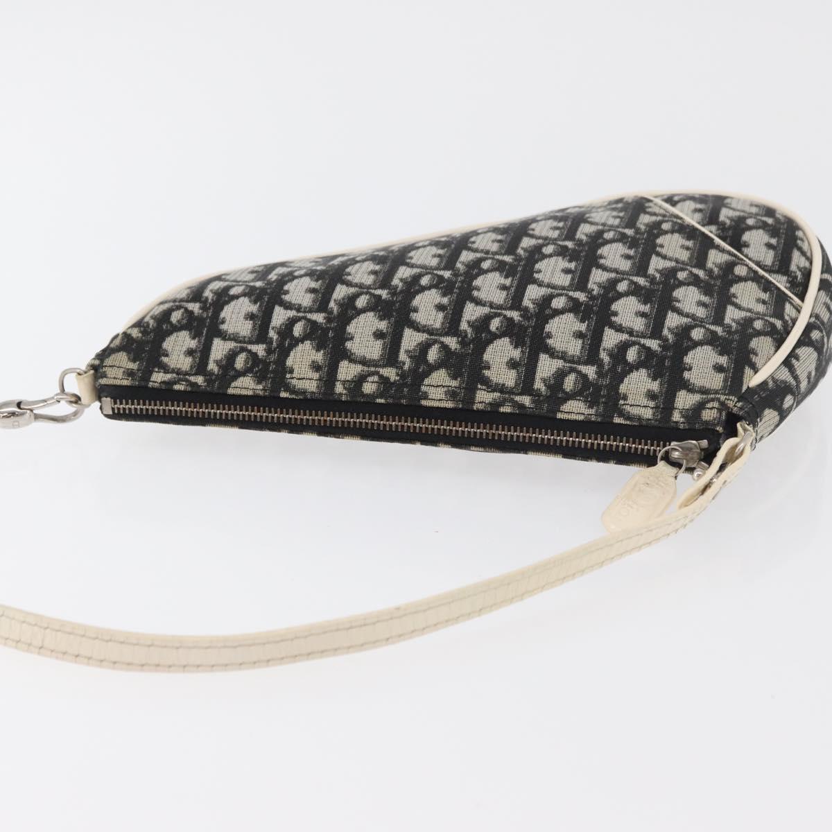 Trotter Canvas Zadeltasje Zwart Zilver