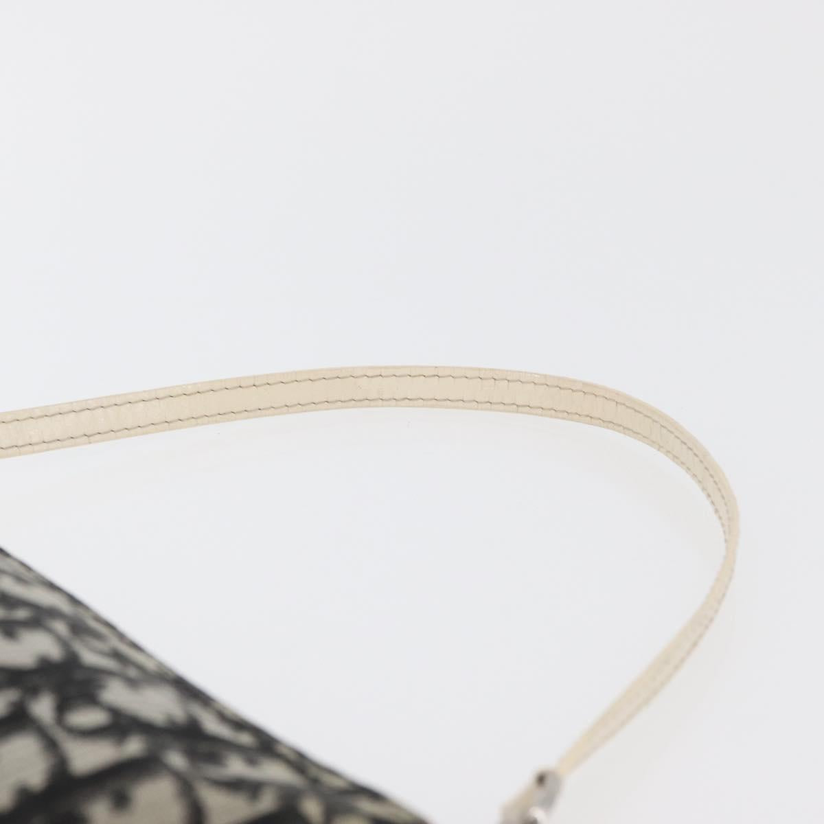 Trotter Canvas Zadeltasje Zwart Zilver