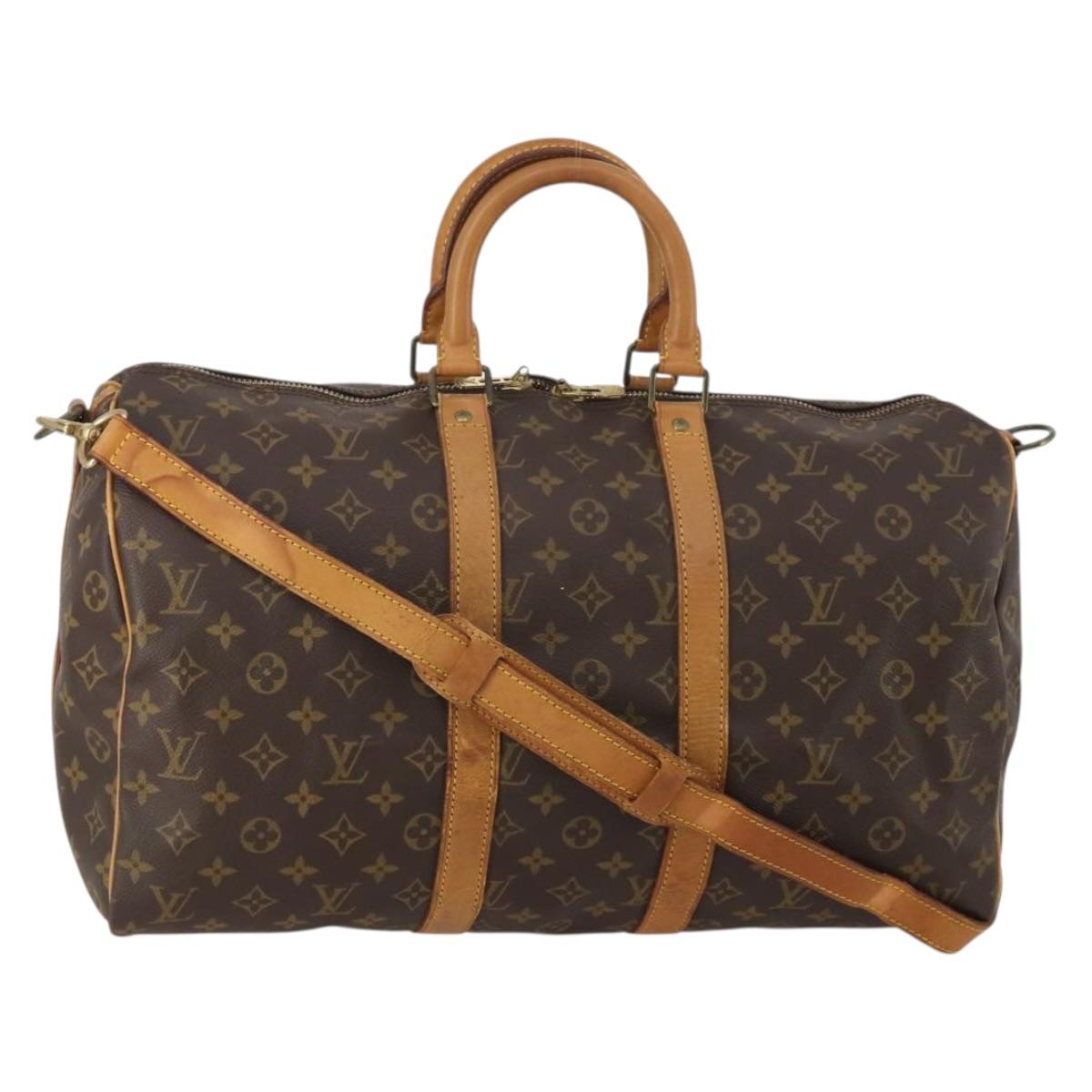 Monogram Keepall Bandoulière 45 Boston-tas