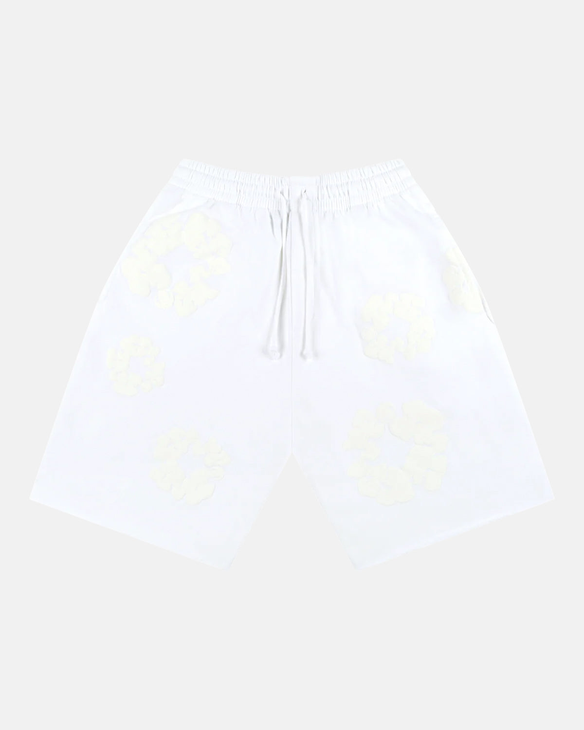 De witte Cotton Wreath-short