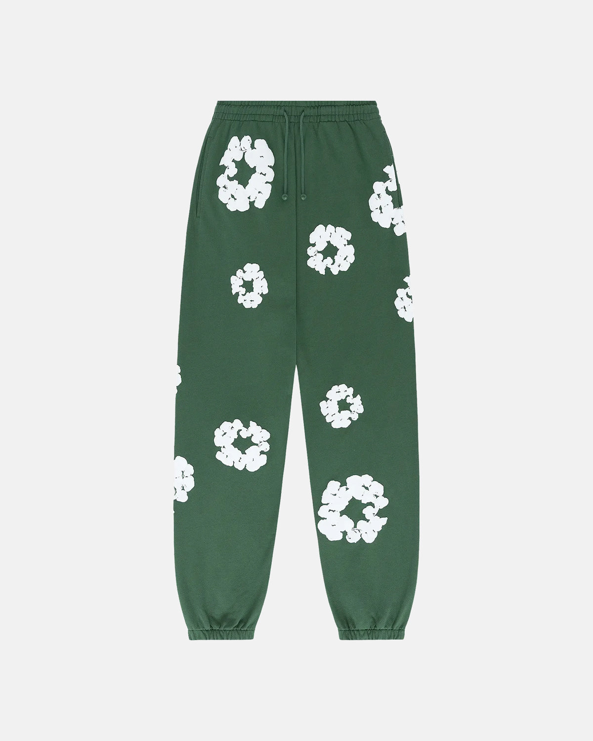 De Cotton Wreath joggingbroek groen