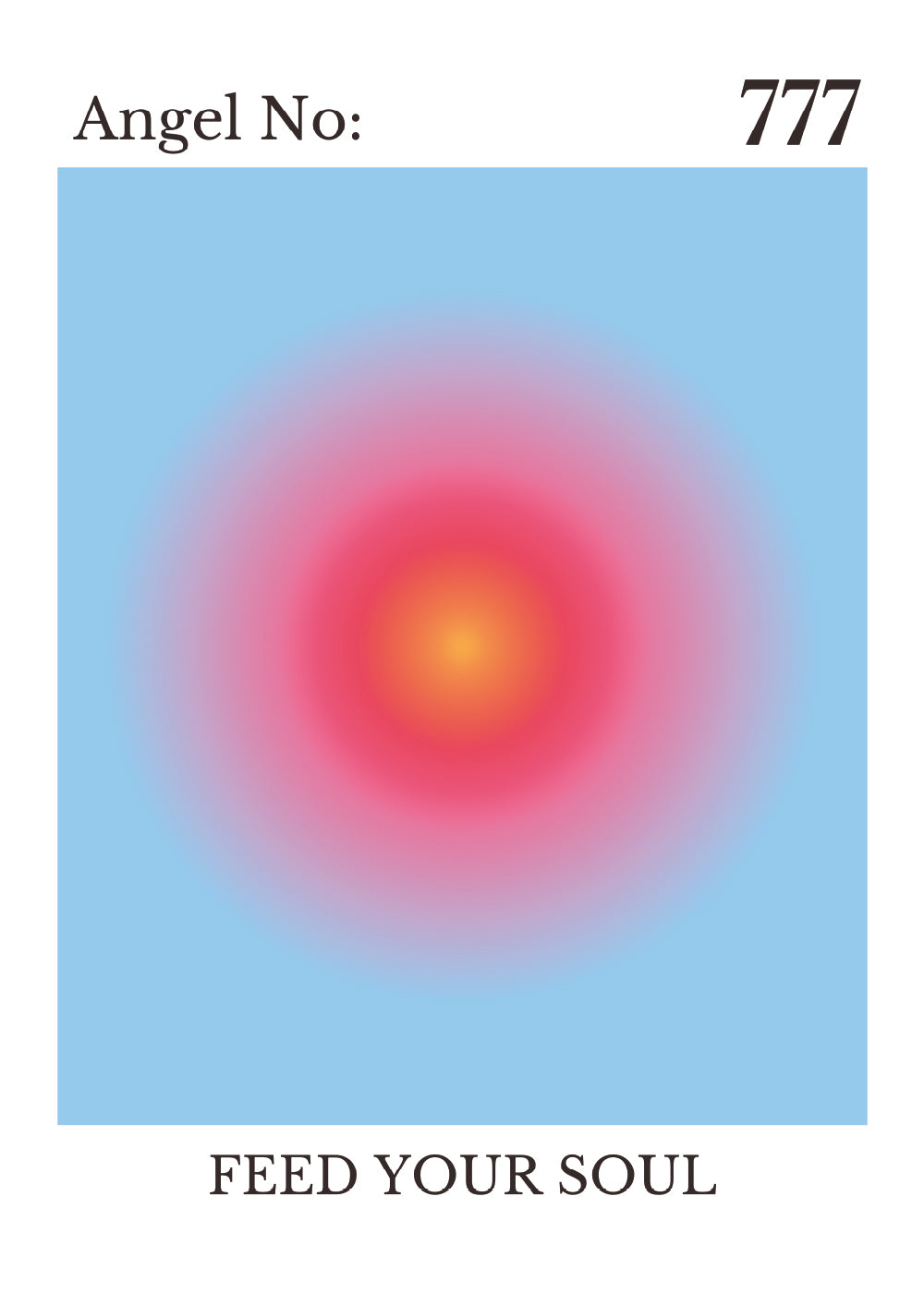 Engelennummer nr. 1 poster