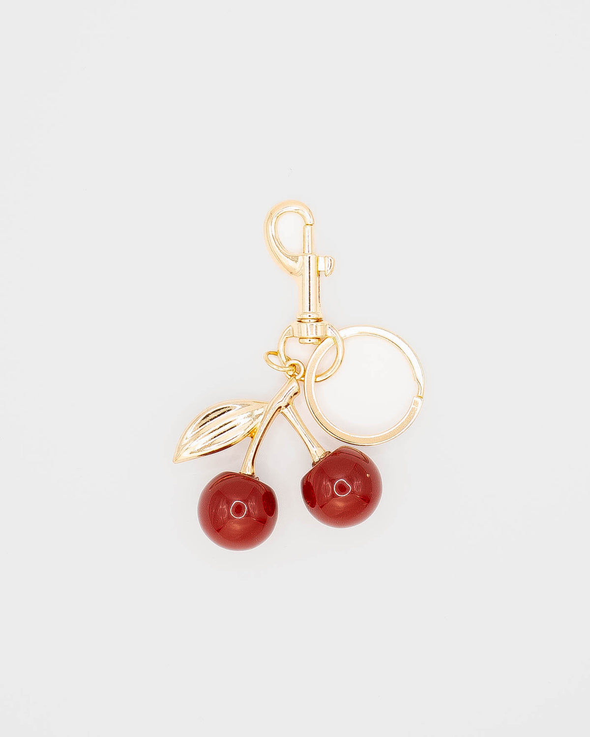 Glass Cherry Bag Charm – väsksmycke
