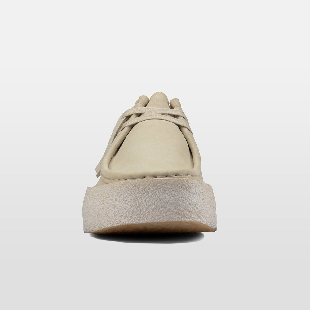 Handla Clarks WallaBee Cup G "White Nubuck" online | Smidigt och enkelt på nätet - Merchsweden |