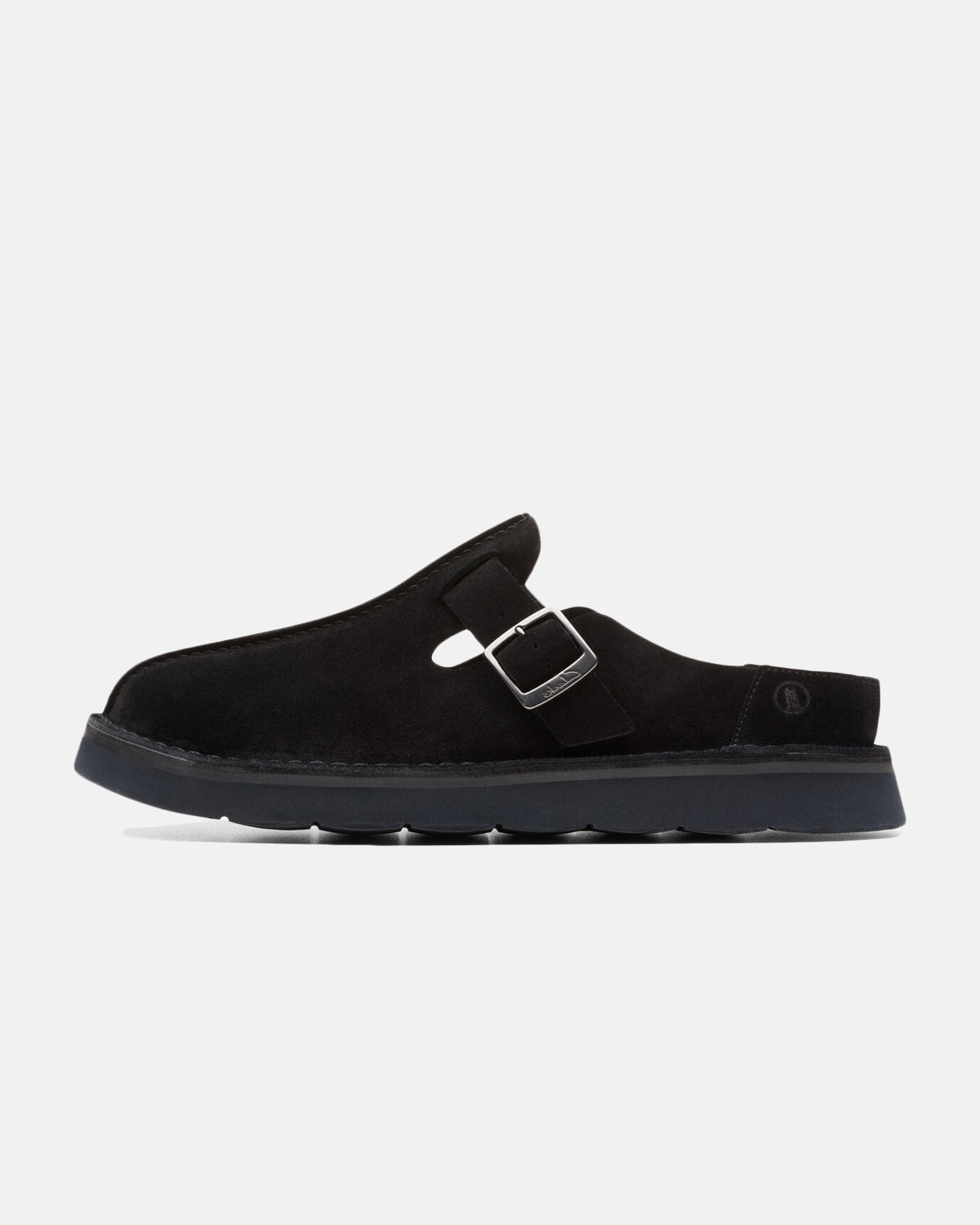 Solsbury Mule G "Black Suede"