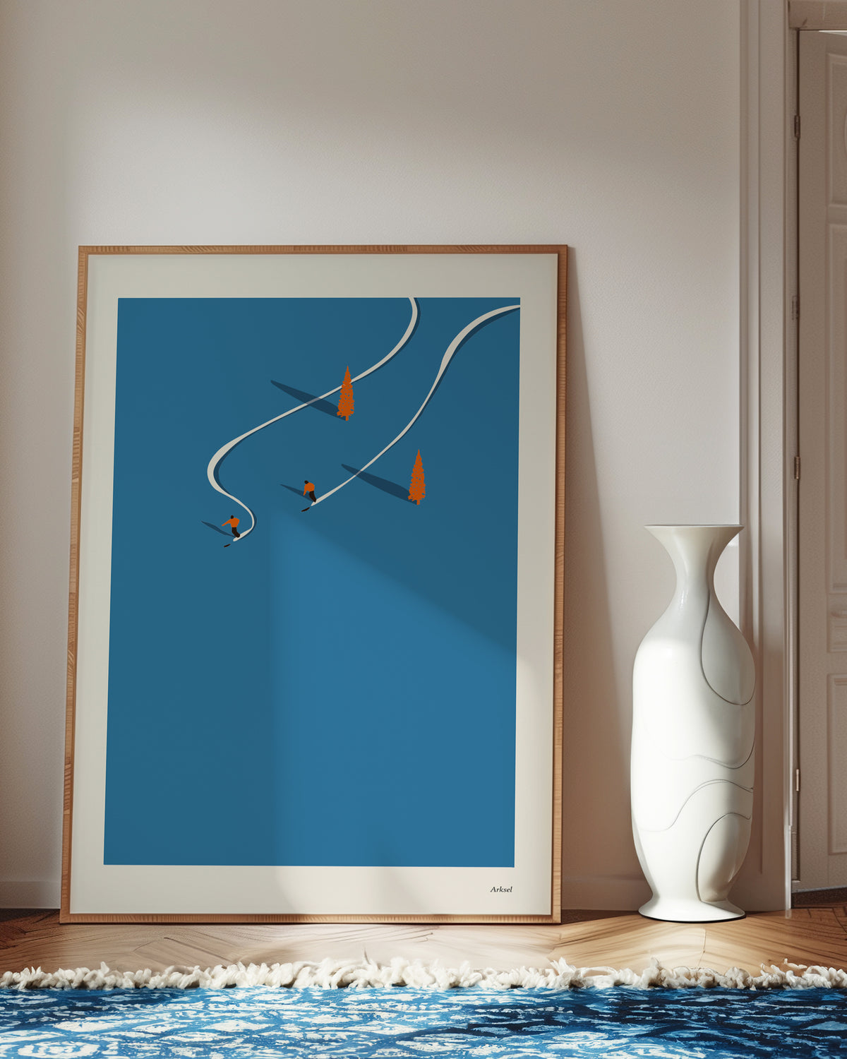 Relaxte skiposter