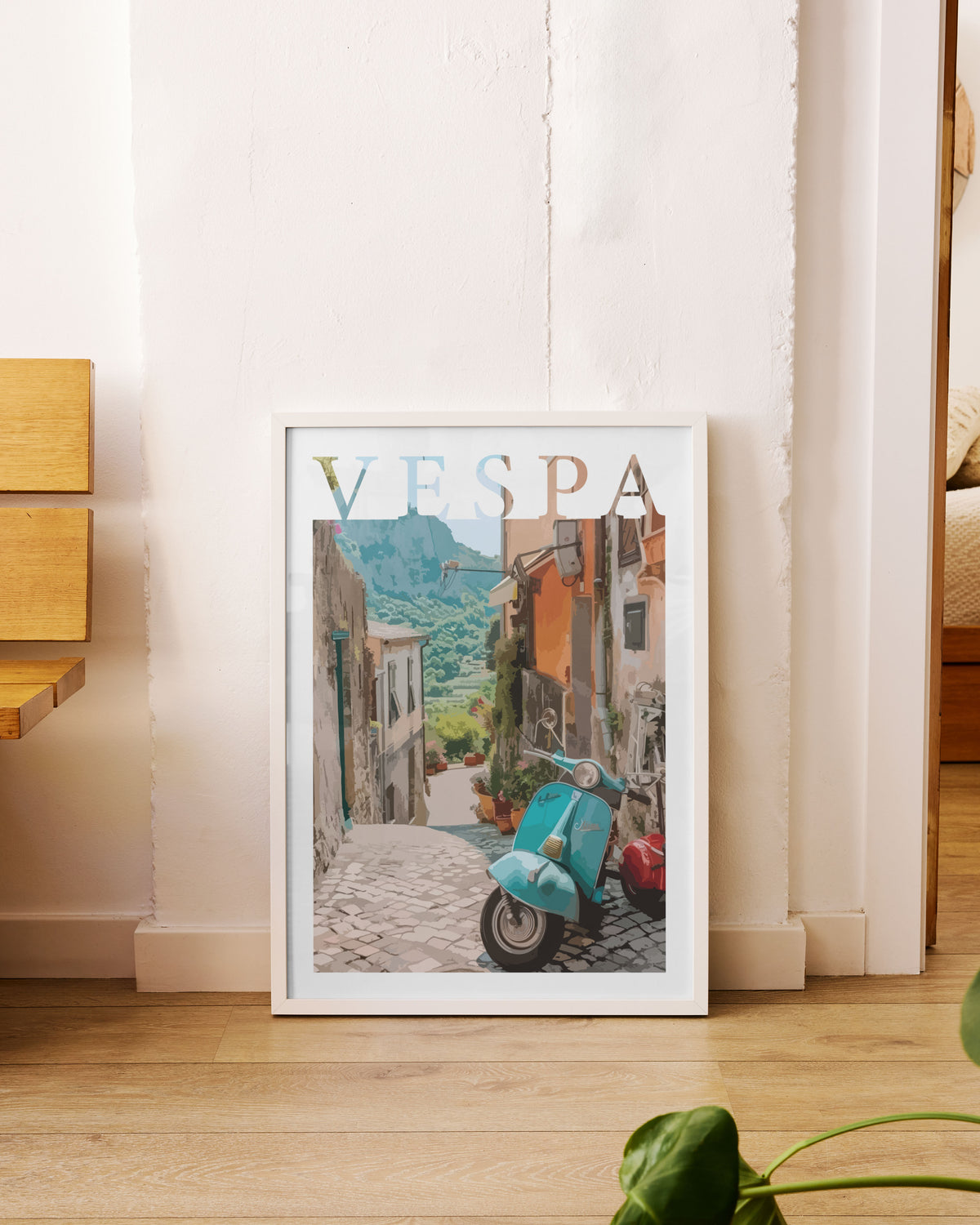 Handla Kanva "Piaggio Vespa" No.3" Poster online | Smidigt och enkelt på nätet - Merchsweden |