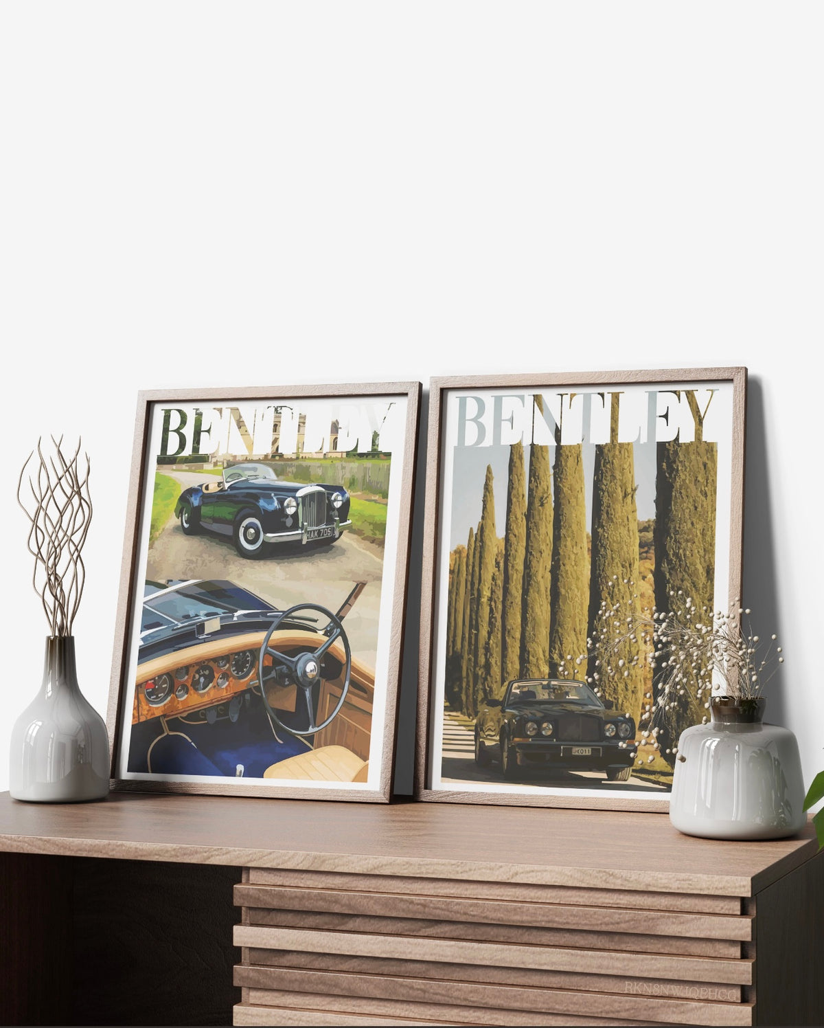 "Old Money Bentley No.1" Poster