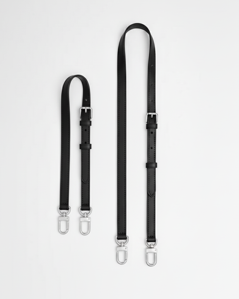 Schouderband voor tas – zwart, 60 of 110 cm