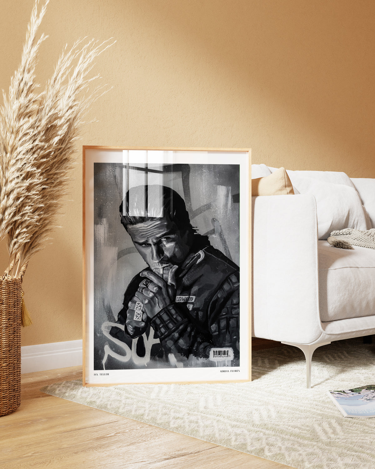 Bundel met posters van gangsters