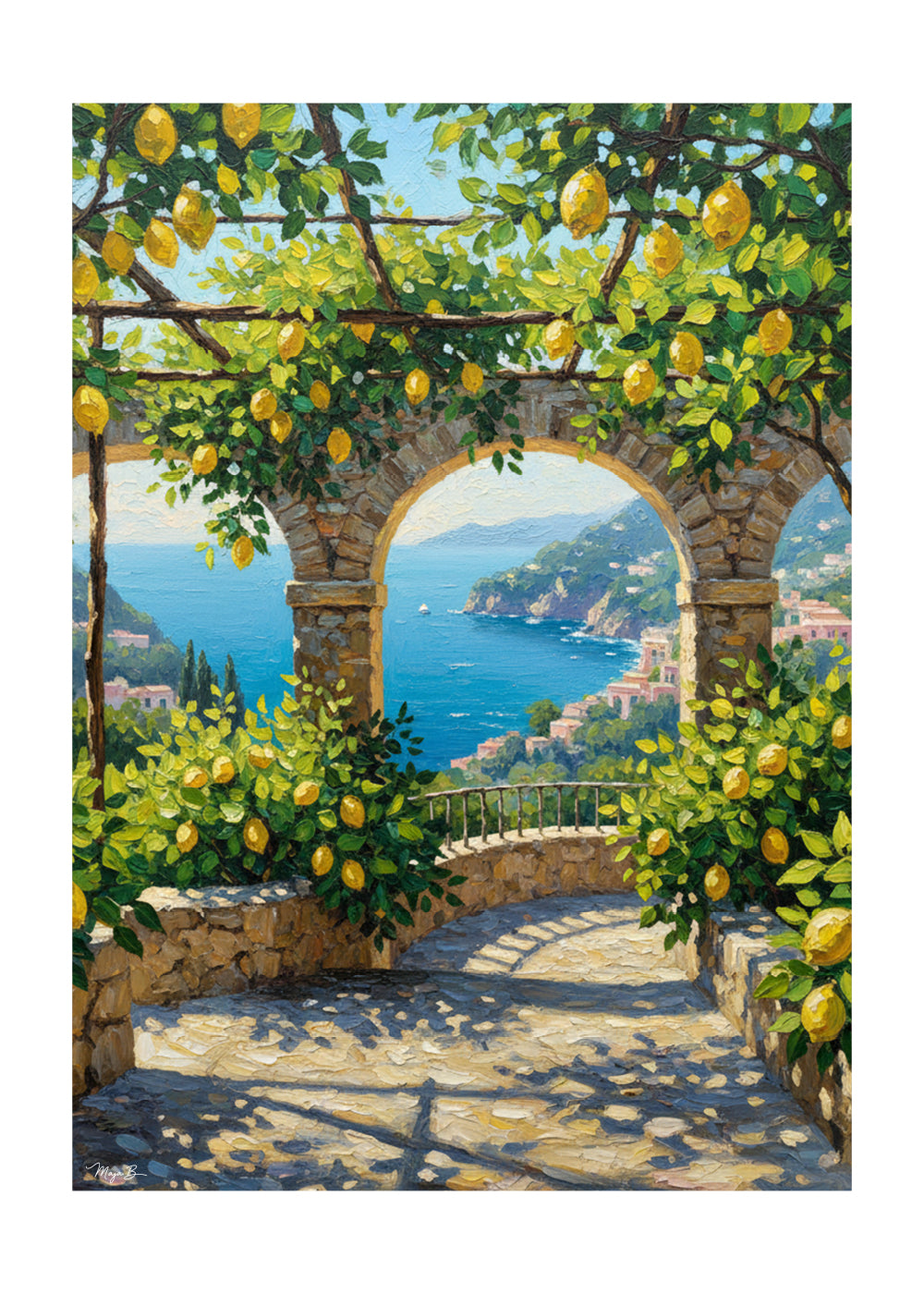 ‘Lemon Walk’-poster