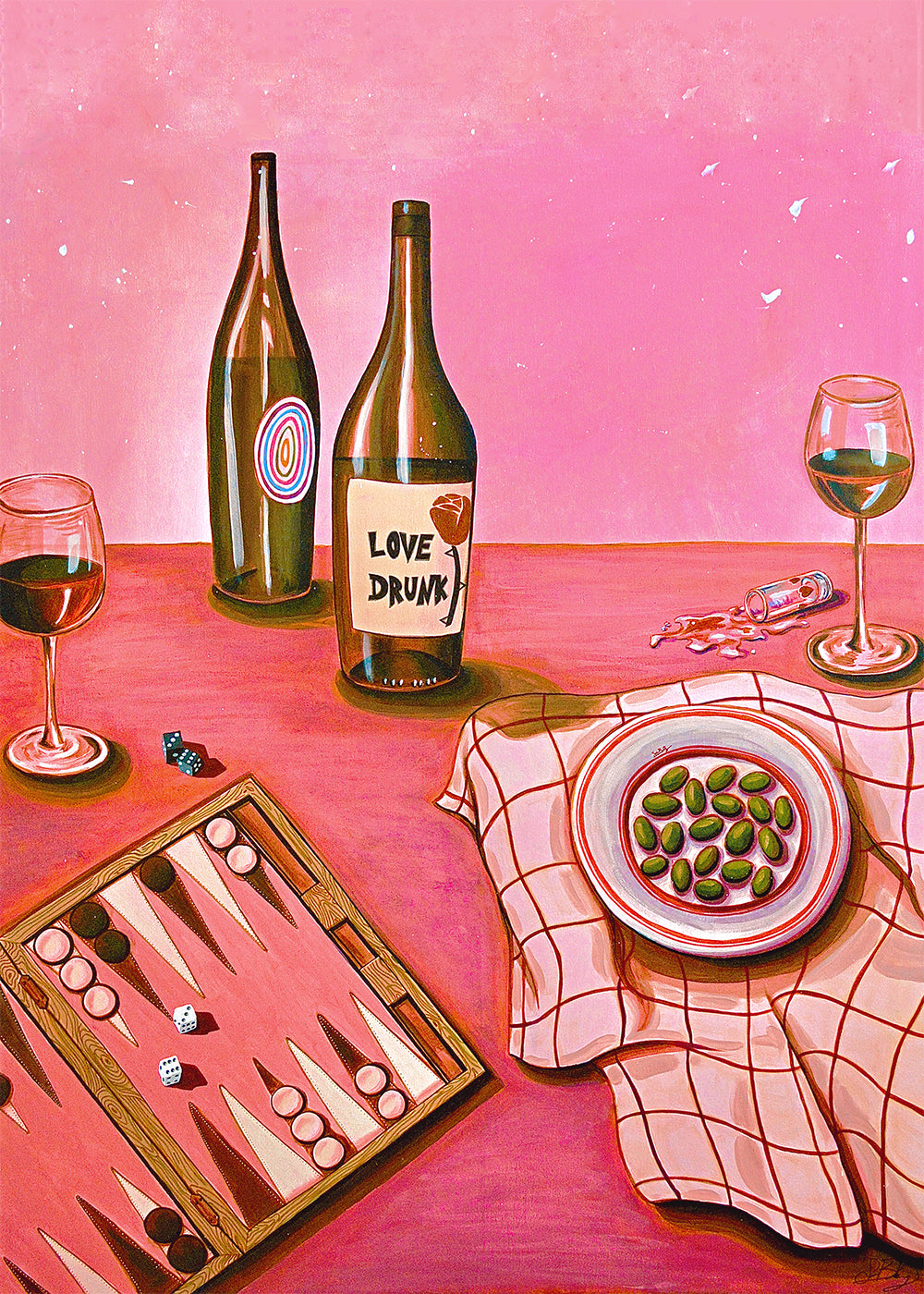 "Love Drunk" Poster
