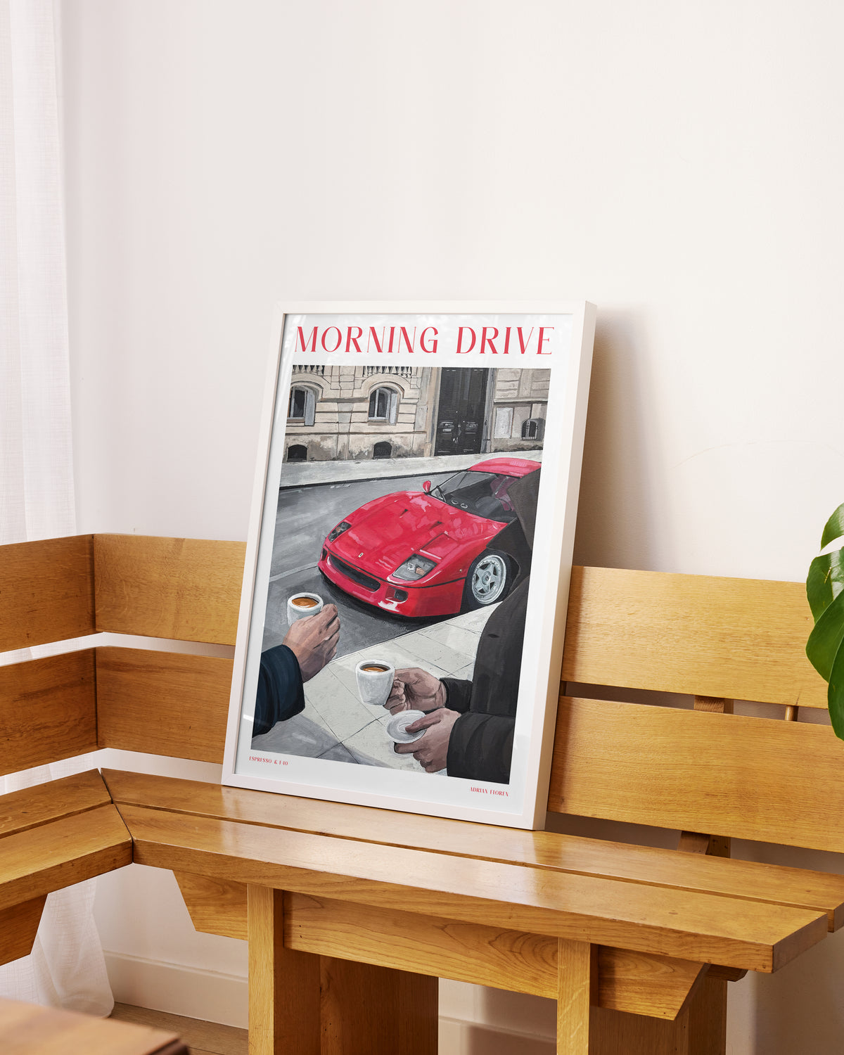"Morning Drive"-poster