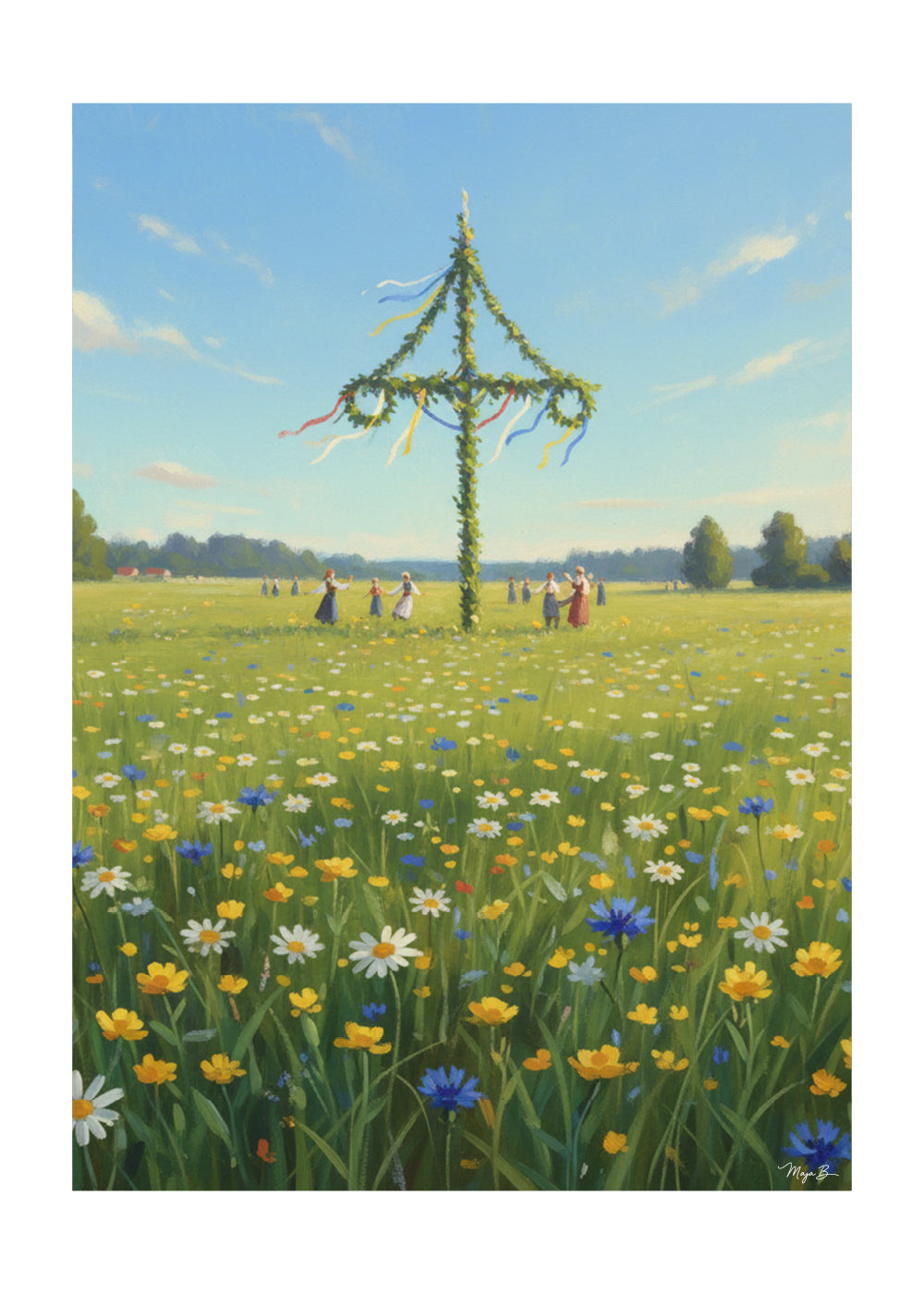 ‘Midsommaräng’ poster