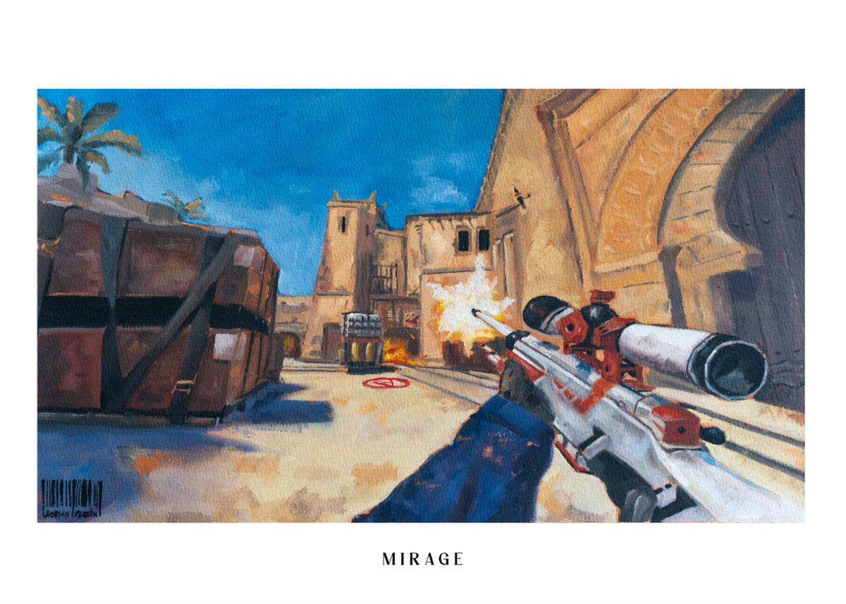 "Mirage" Poster