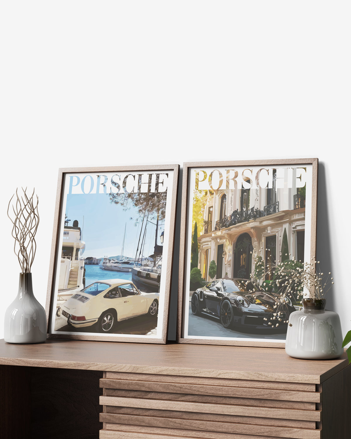 "Old Money Porsche No.5" Poster