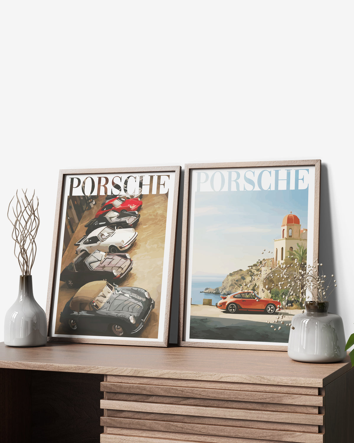 "Old Money Porsche No.7" Poster
