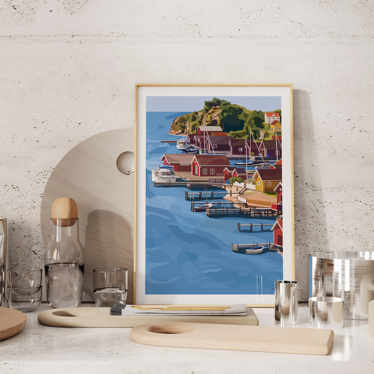 Handla Arksel Skärgården Poster online | Smidigt och enkelt på nätet - Merchsweden |