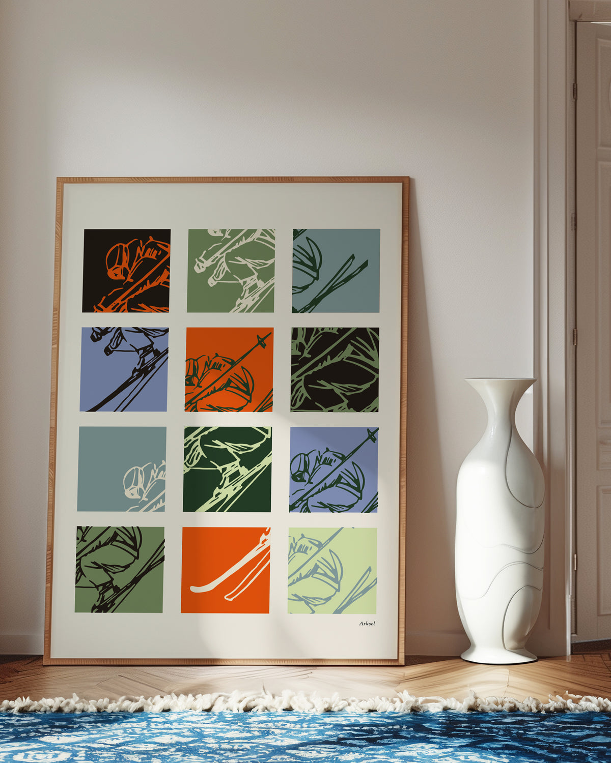Skisquare-poster