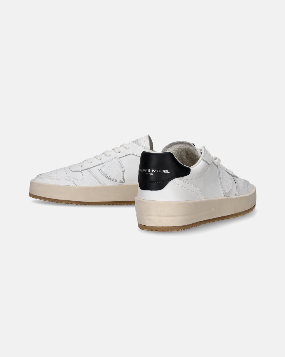 Nice Low-Top voor heren wit zwart