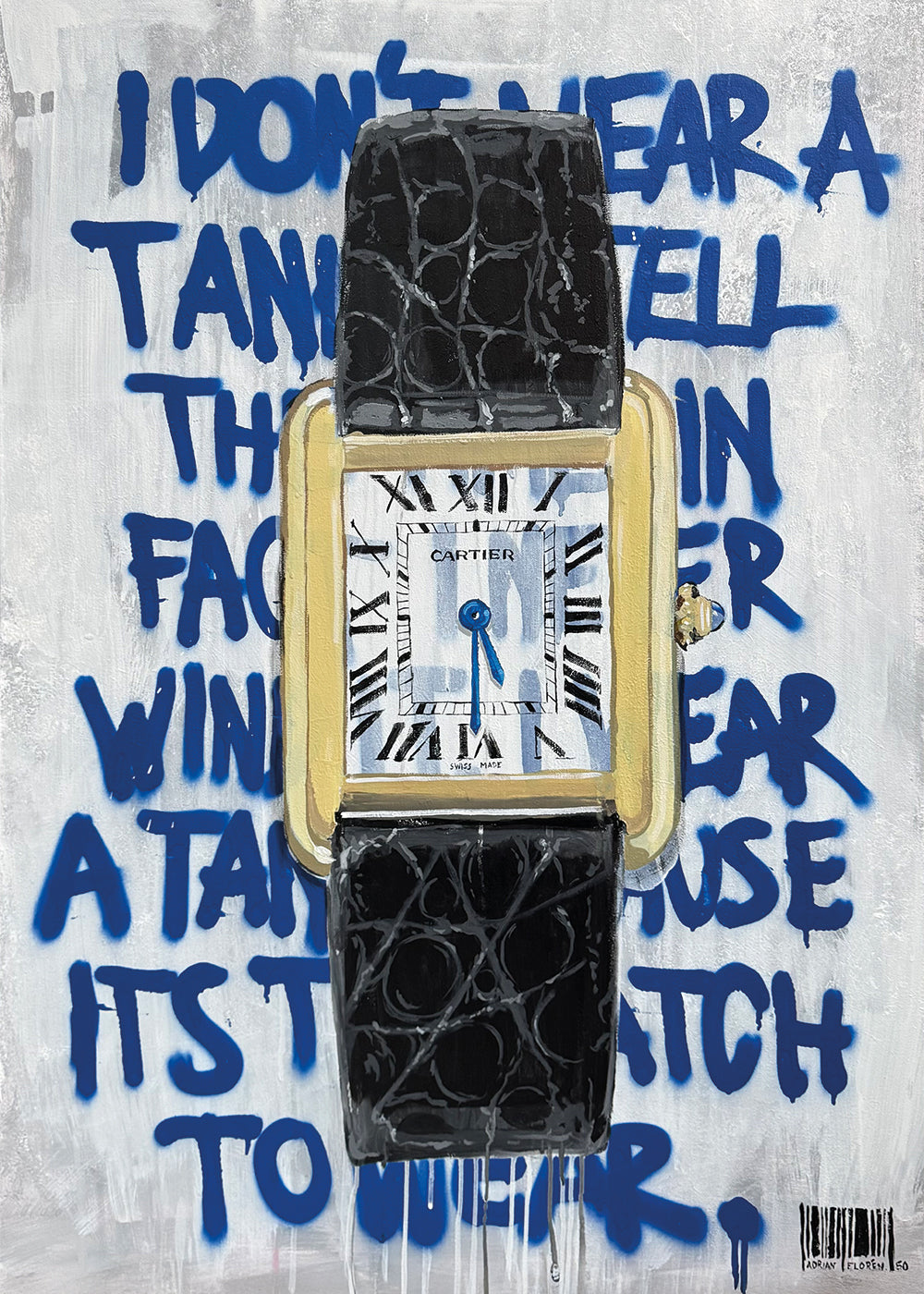 Poster 'Warhol's Tank'