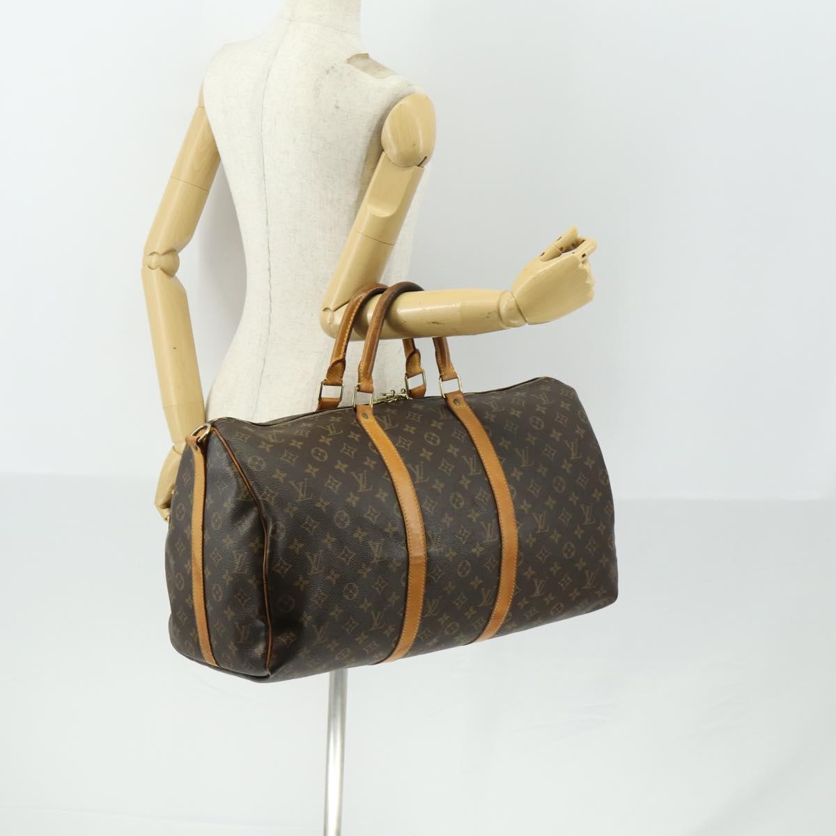 Monogram Keepall Bandoulière 50 Boston-tas