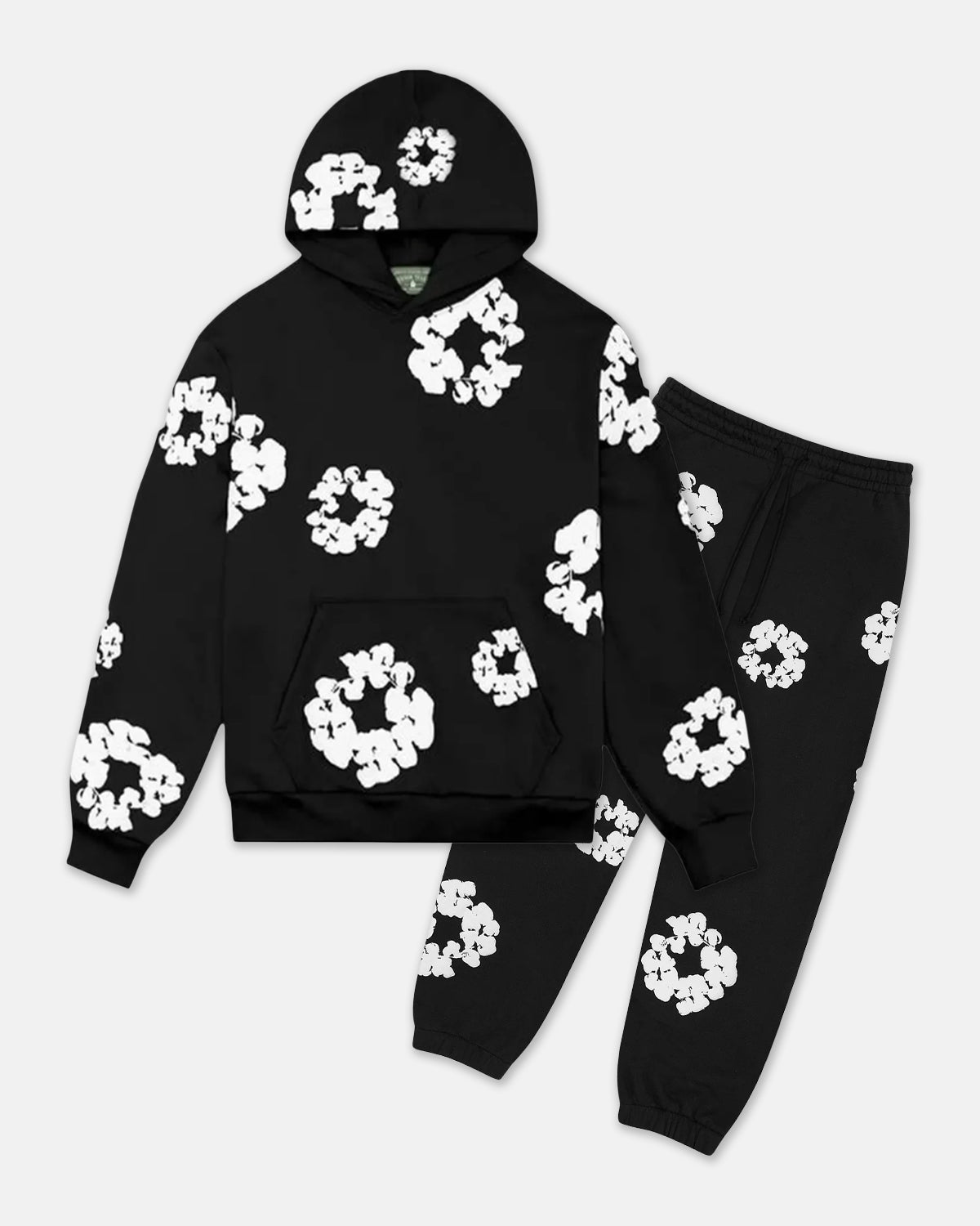 The Cotton Wreath Zwarte Trainingspak