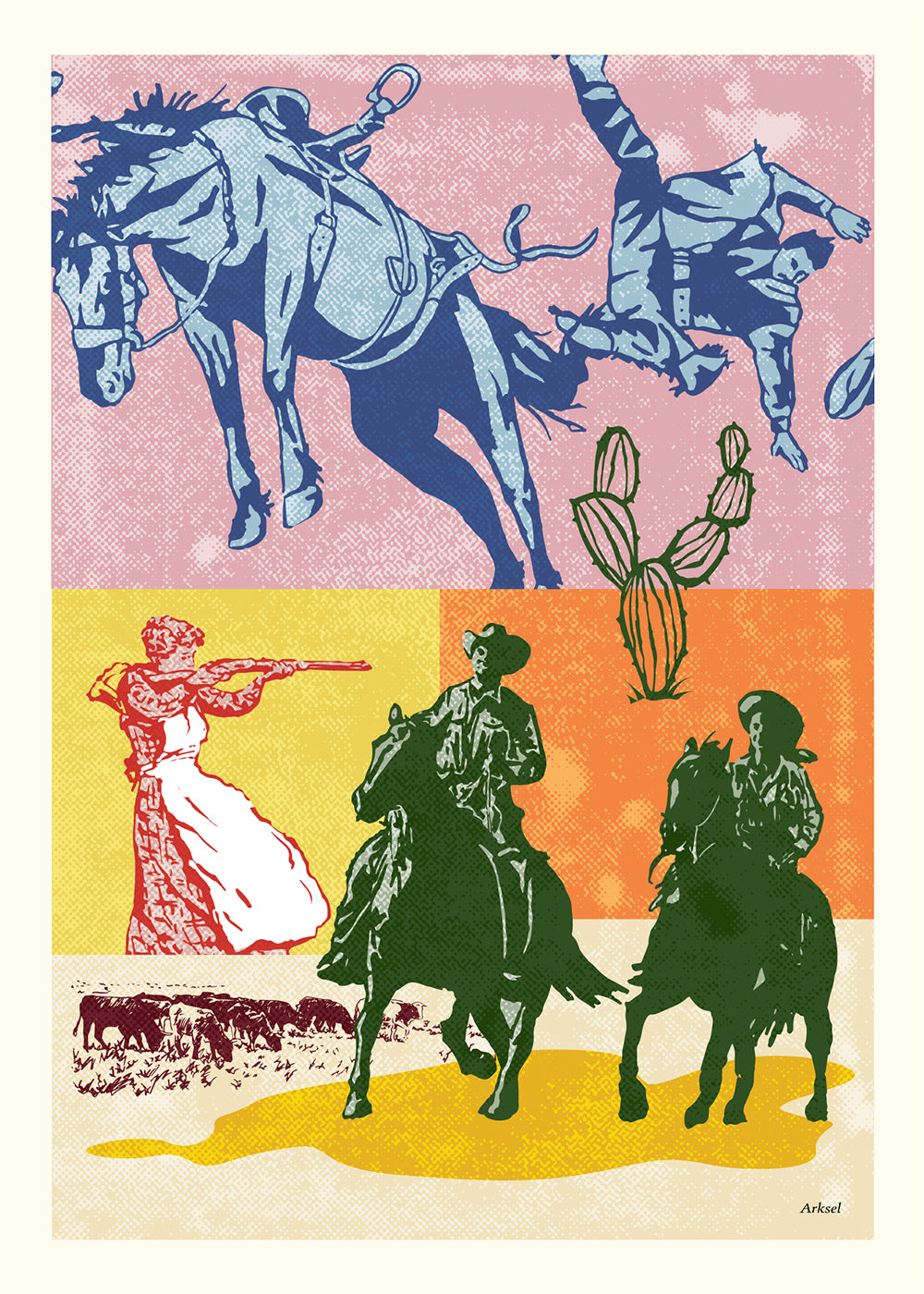 Cowboys Mess-poster