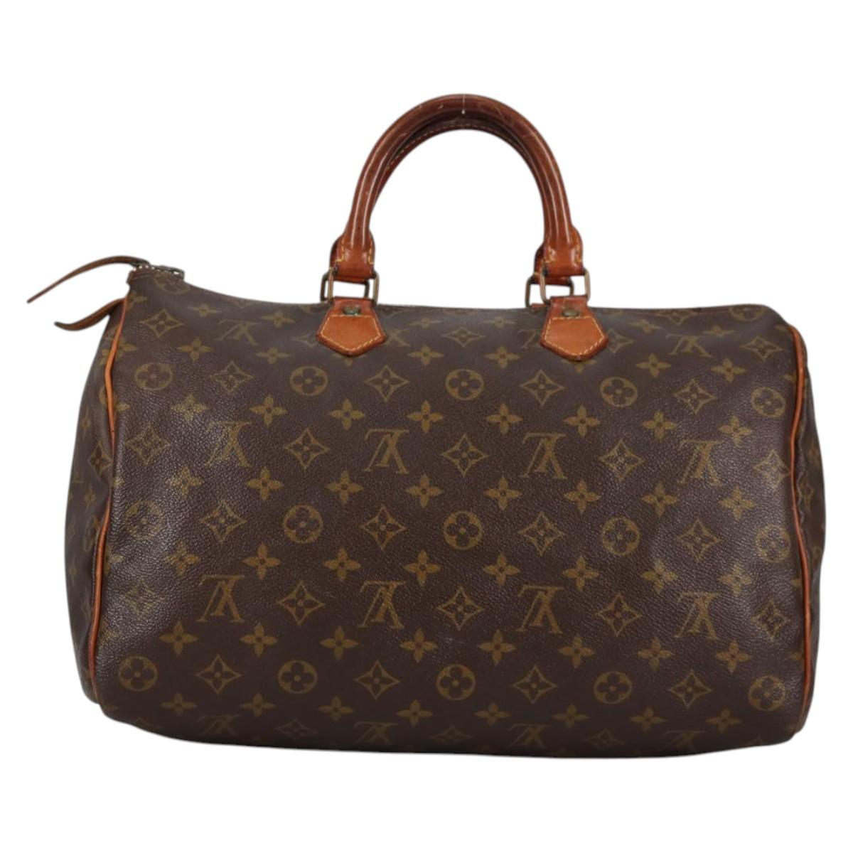 Vintage Monogram Speedy 35-handtas