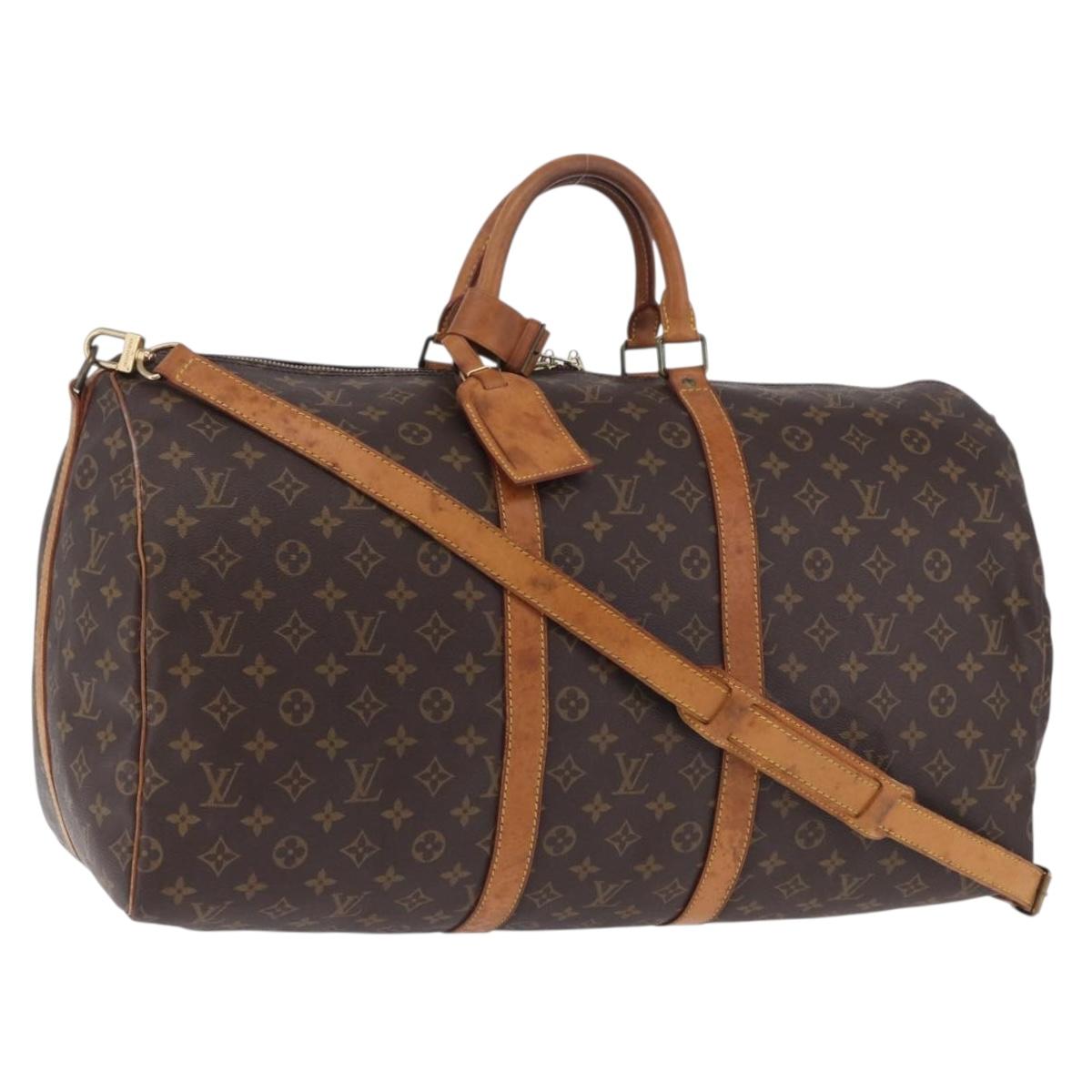 Monogram Keepall Bandoulière 55 Boston-tas