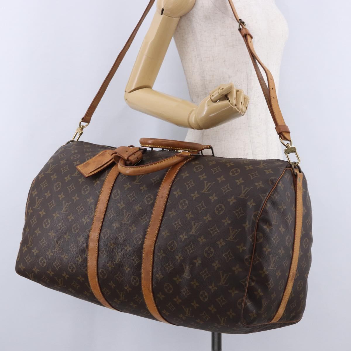 Monogram Keepall Bandoulière 55 Boston-tas
