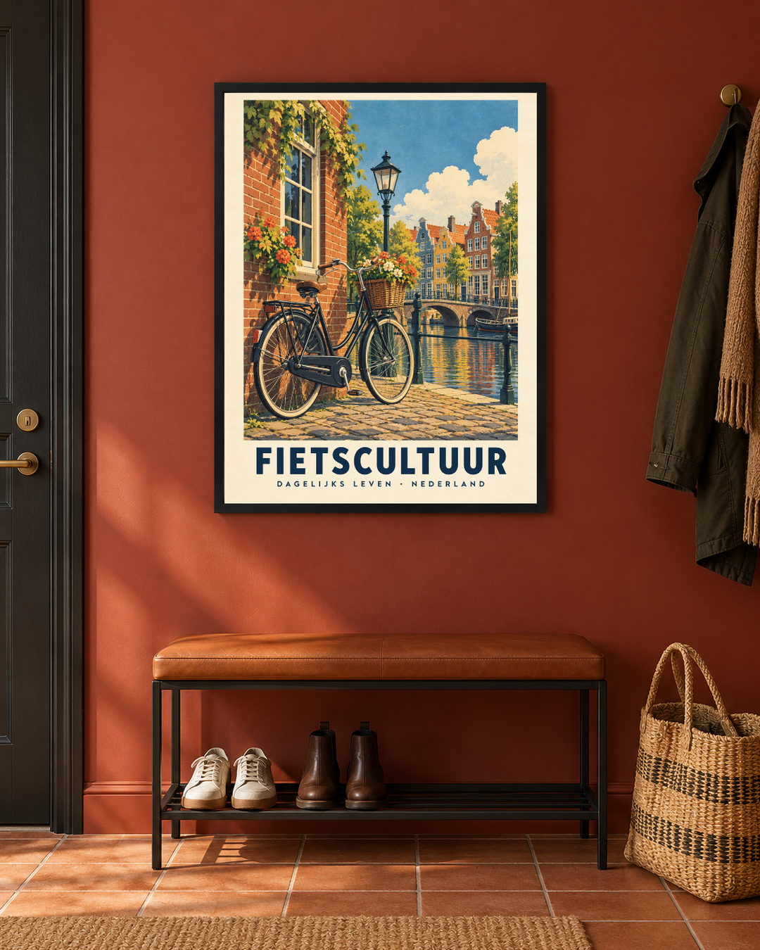 Fietscultuur in een interieur, sfeerbeeld 1
