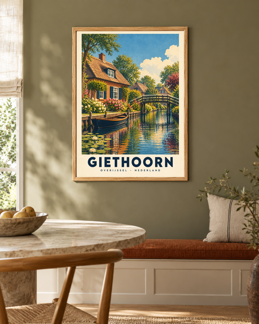 Giethoorn in een interieur, sfeerbeeld 2