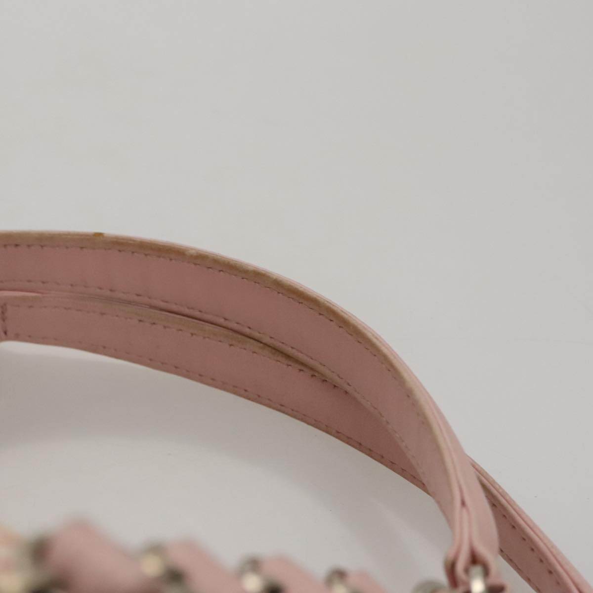 Trotter Canvas Romantic handtas van pvc, roze en zilverkleurig