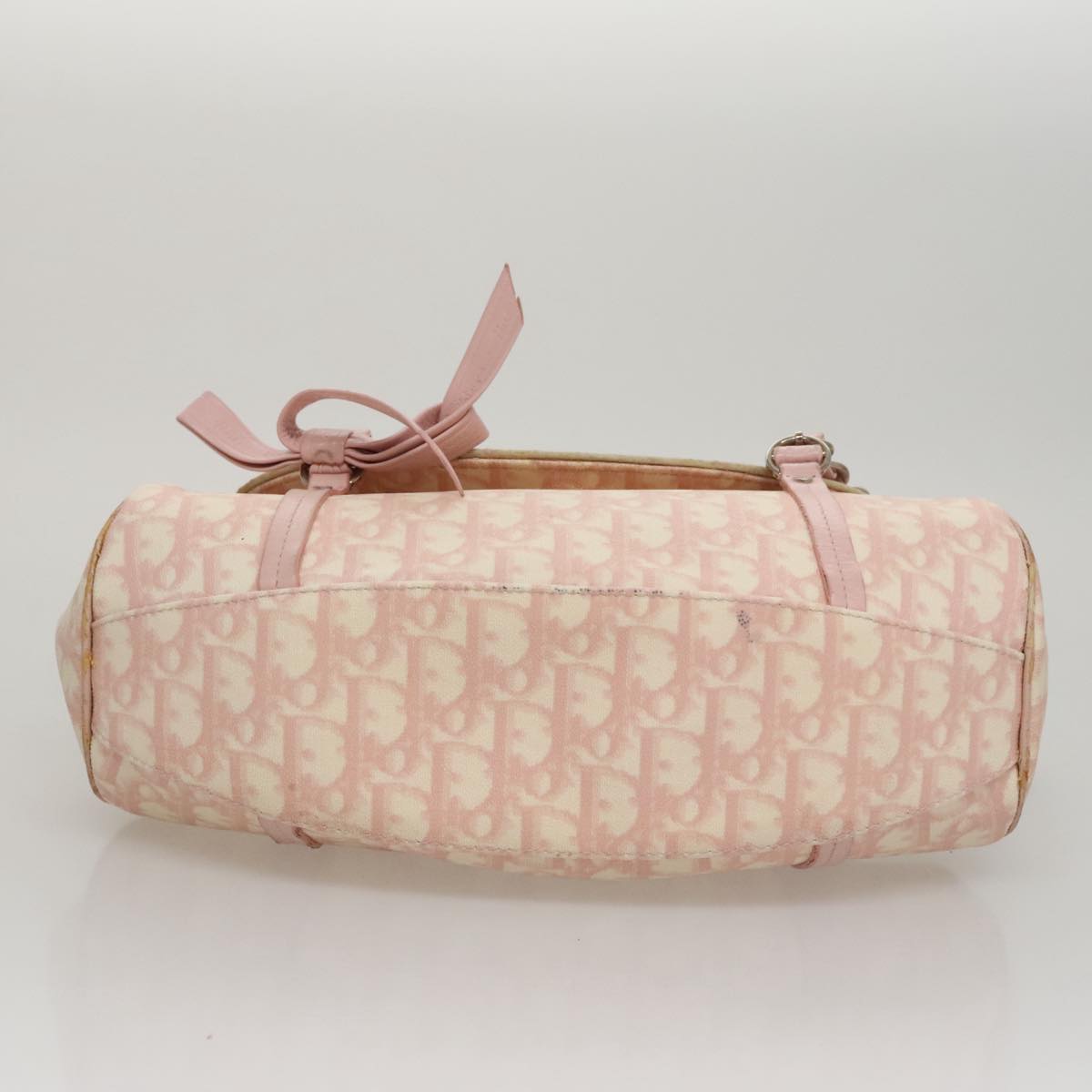 Trotter Canvas Romantic handtas van pvc, roze en zilverkleurig