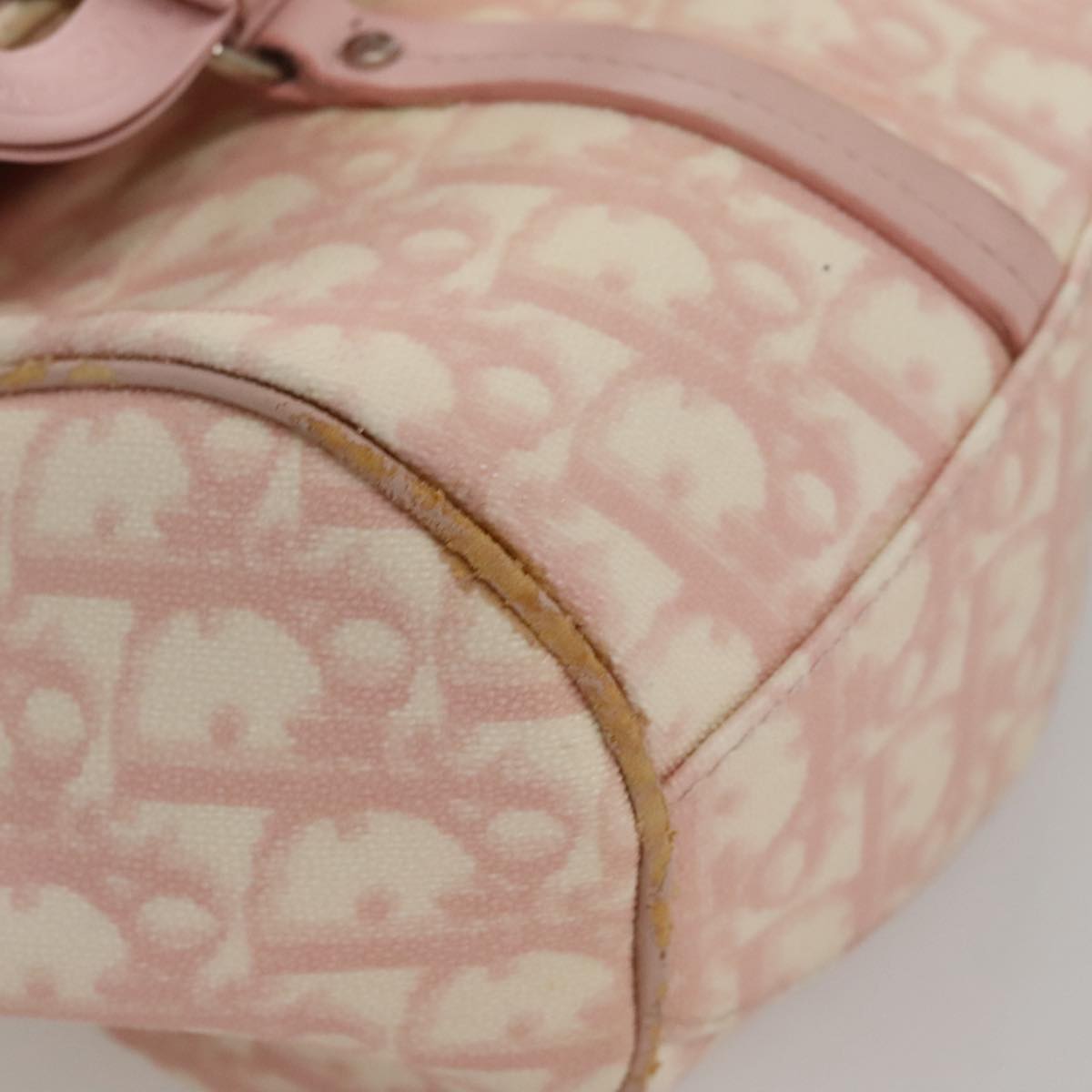 Trotter Canvas Romantic handtas van pvc, roze en zilverkleurig