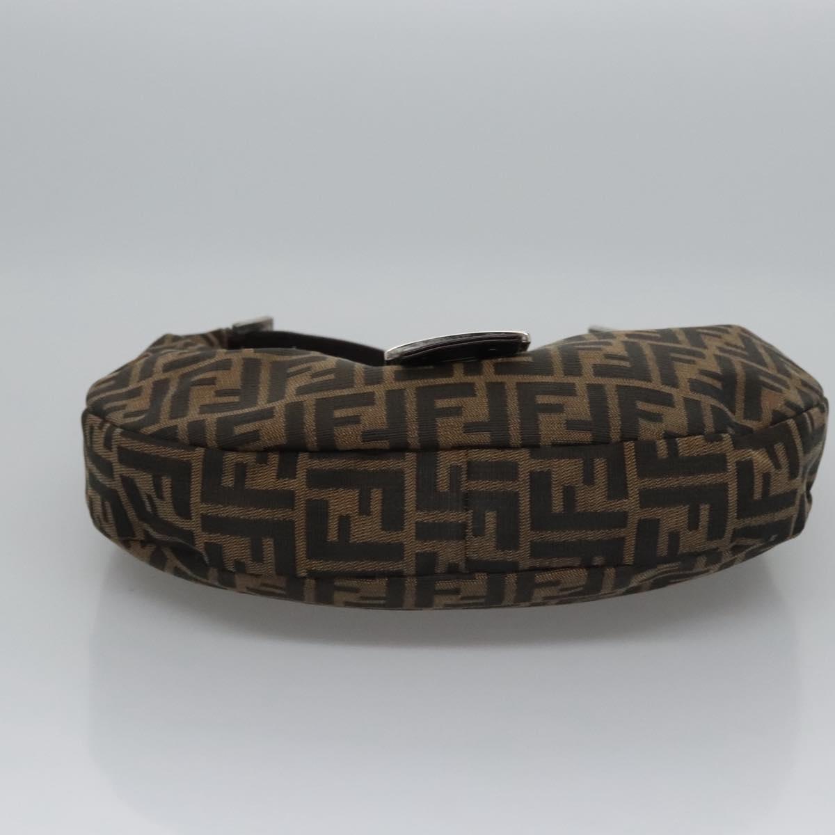 Zucca Canvas Schoudertas Bruin Zwart Zilver