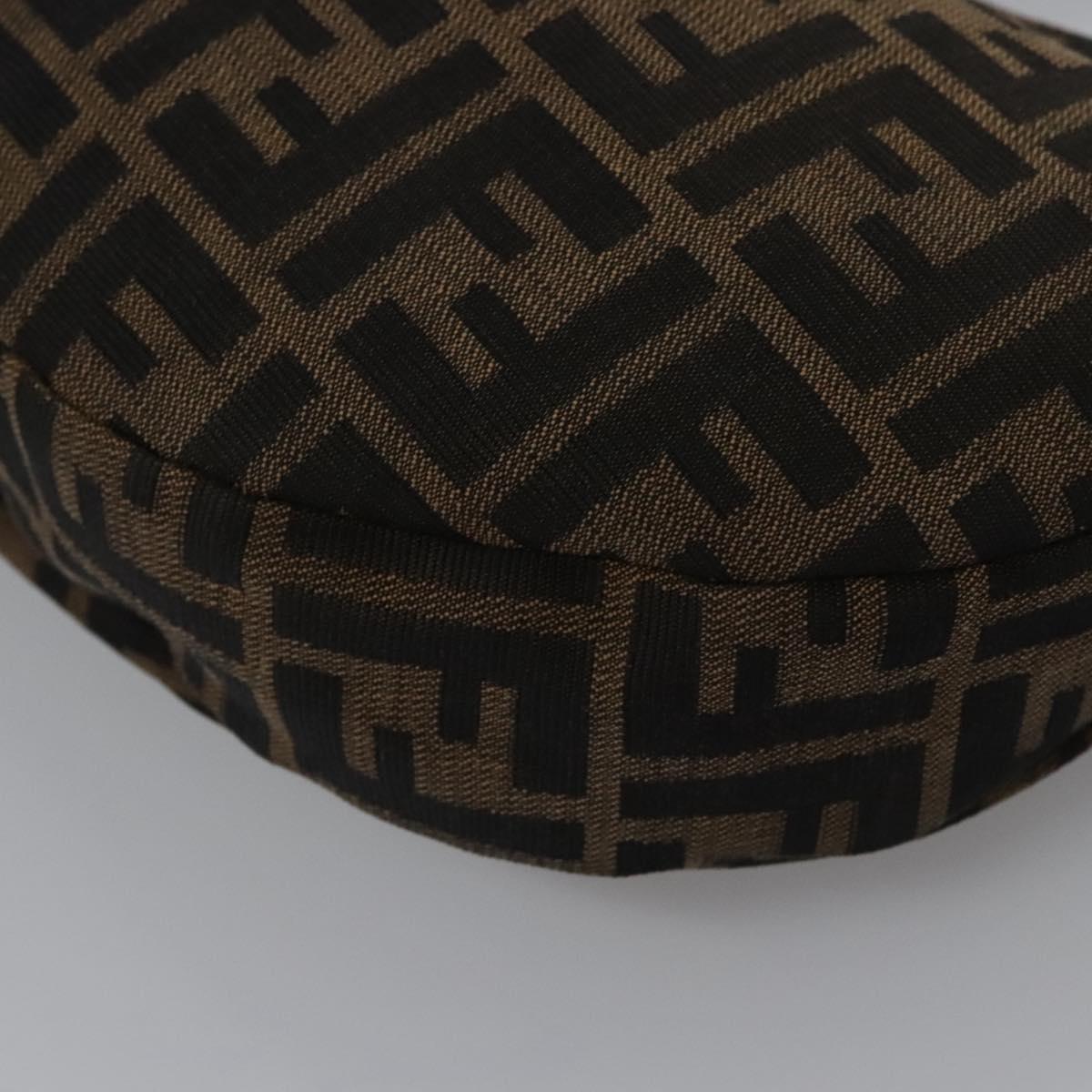 Zucca Canvas Schoudertas Bruin Zwart Zilver