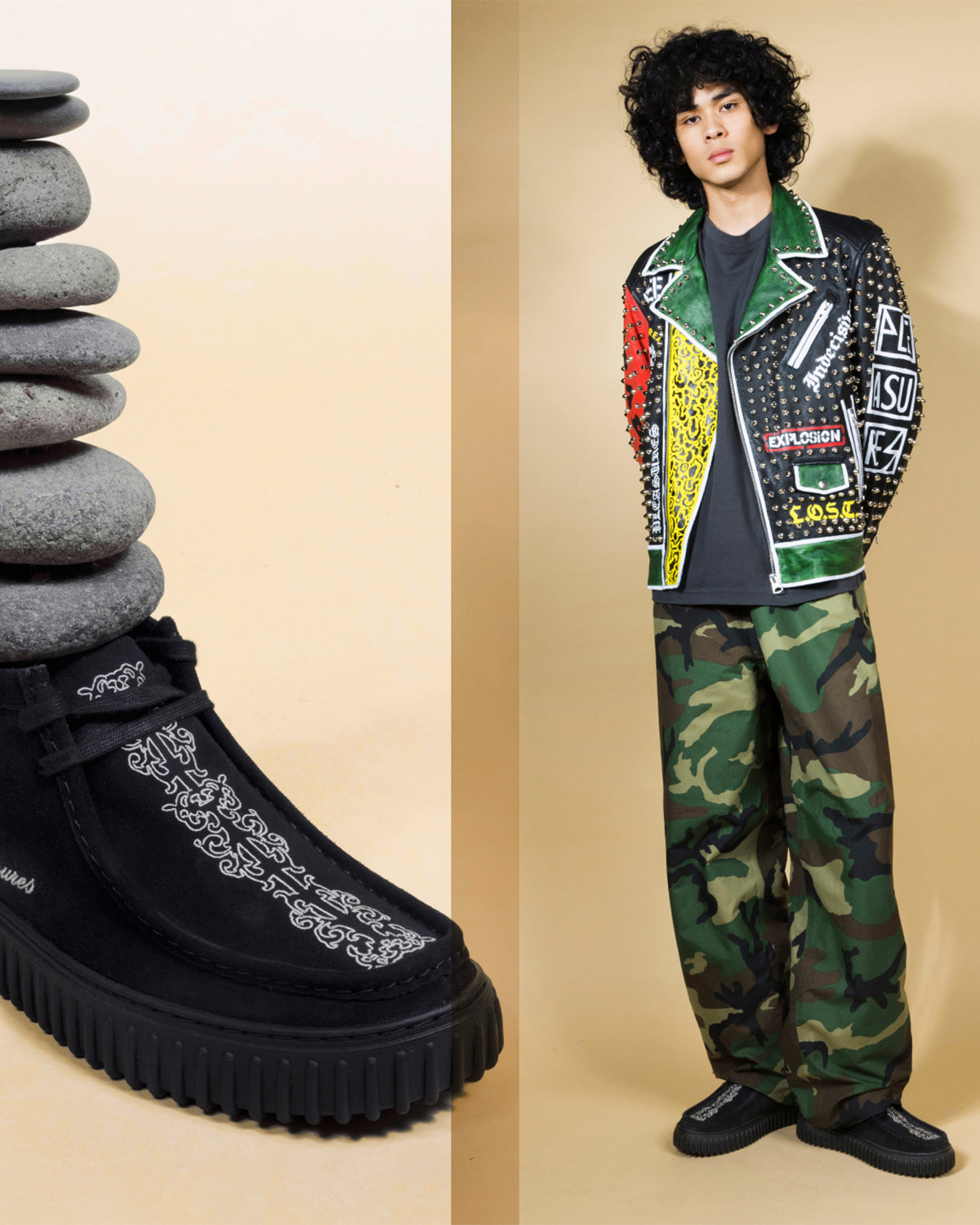Torhill Woven G "Black Suede"