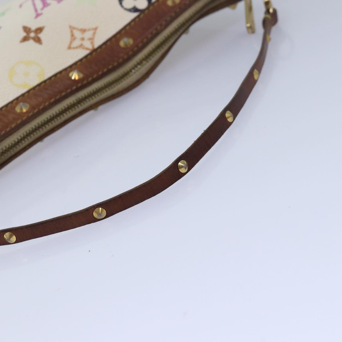 Monogram Multicolor Pochette Beugel Wit