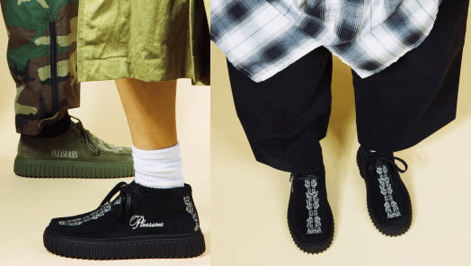 CLARKS X PLEASURES - HERITAGE MEETS MODERN REBELLION