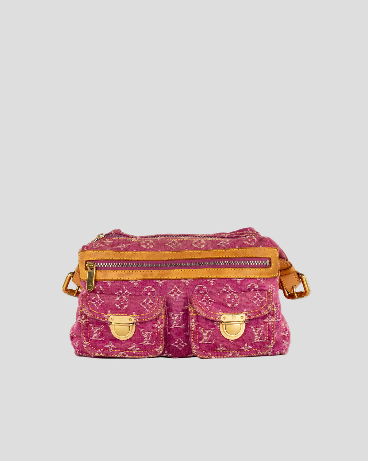 Monogram Denim Buggy PM-tas