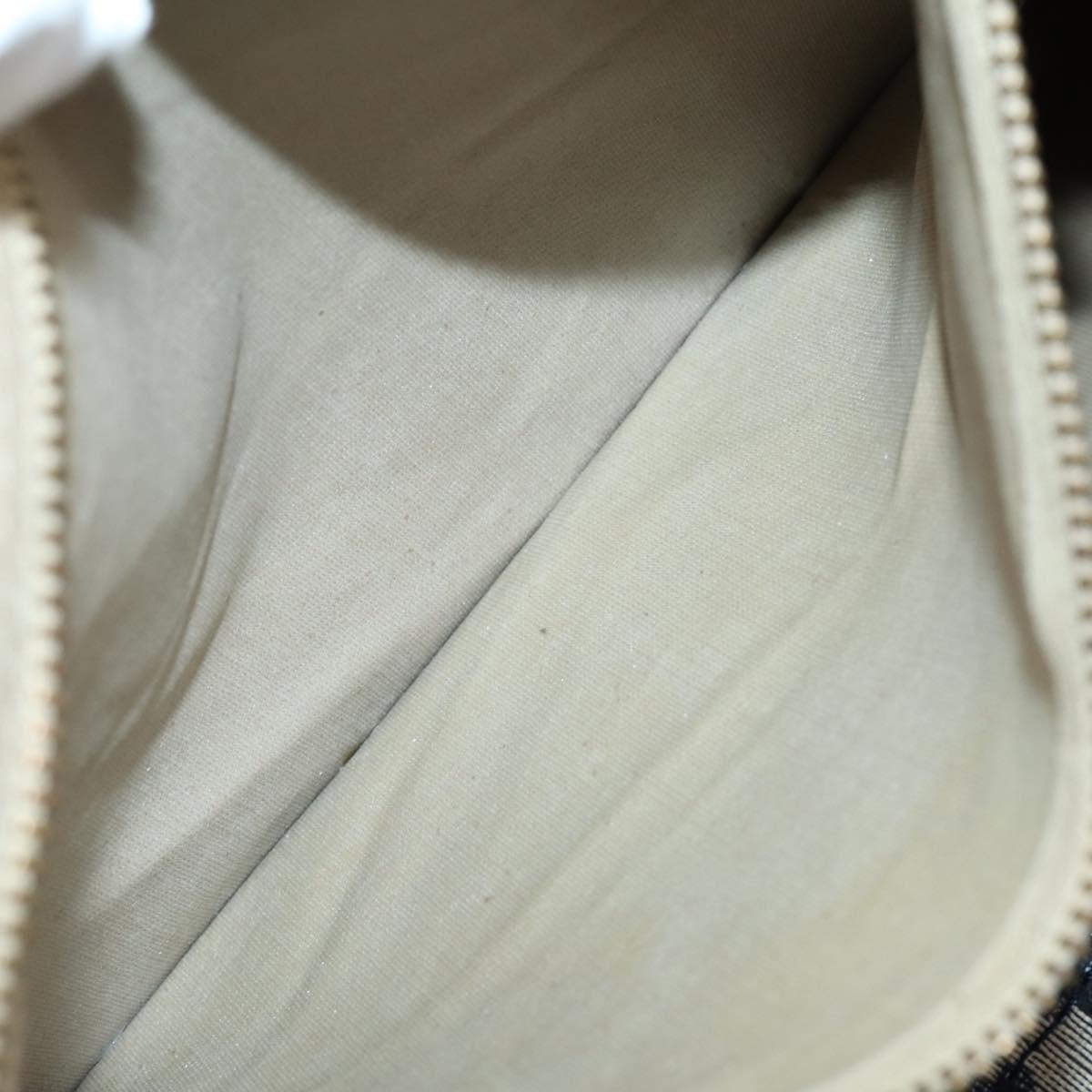 Trotter Canvas Boston Bag Marinezilver