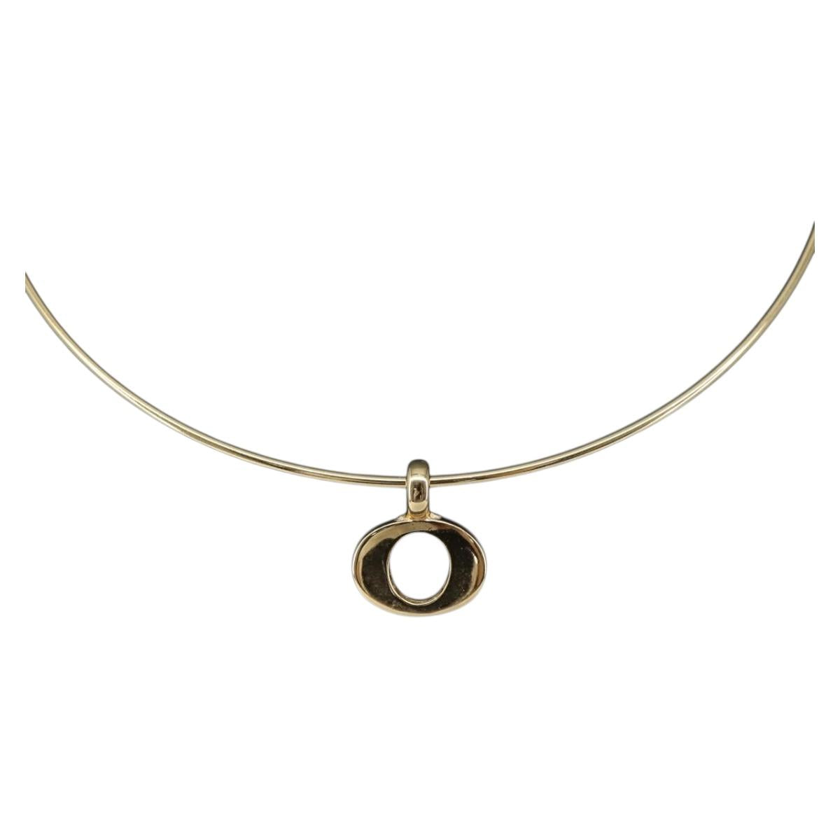 Choker-ketting metaal Goud