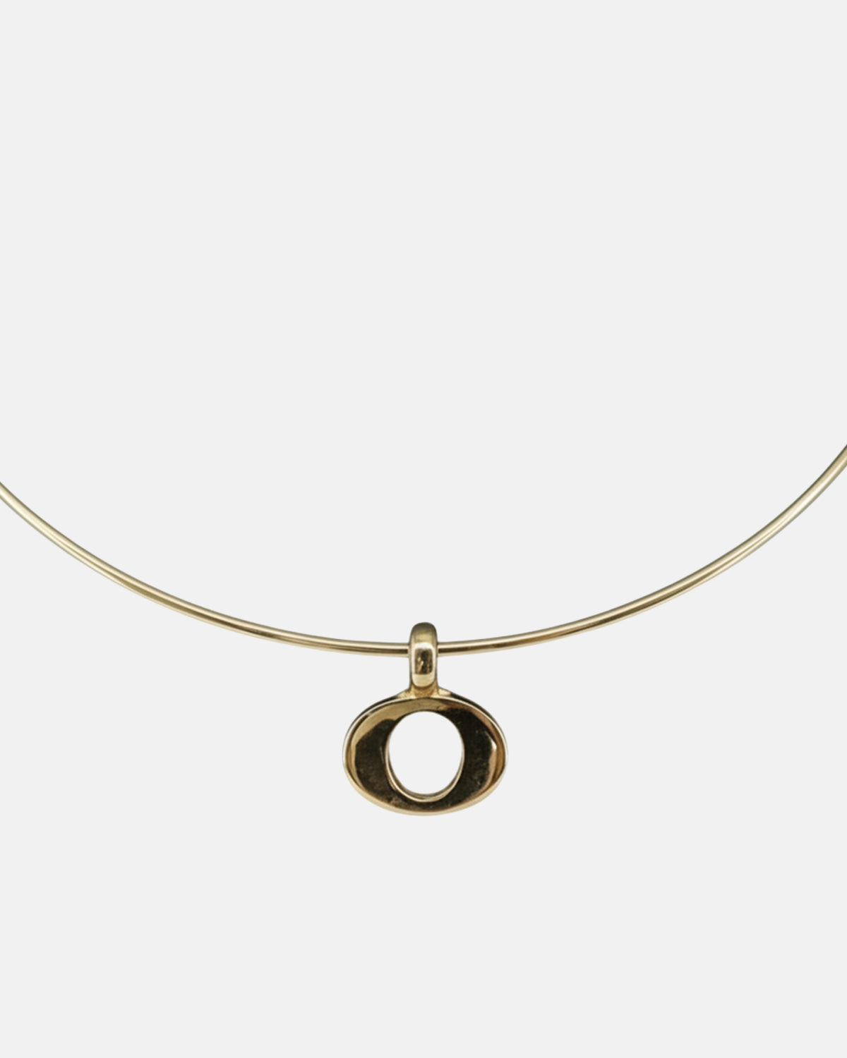 Choker Necklace metal Gold