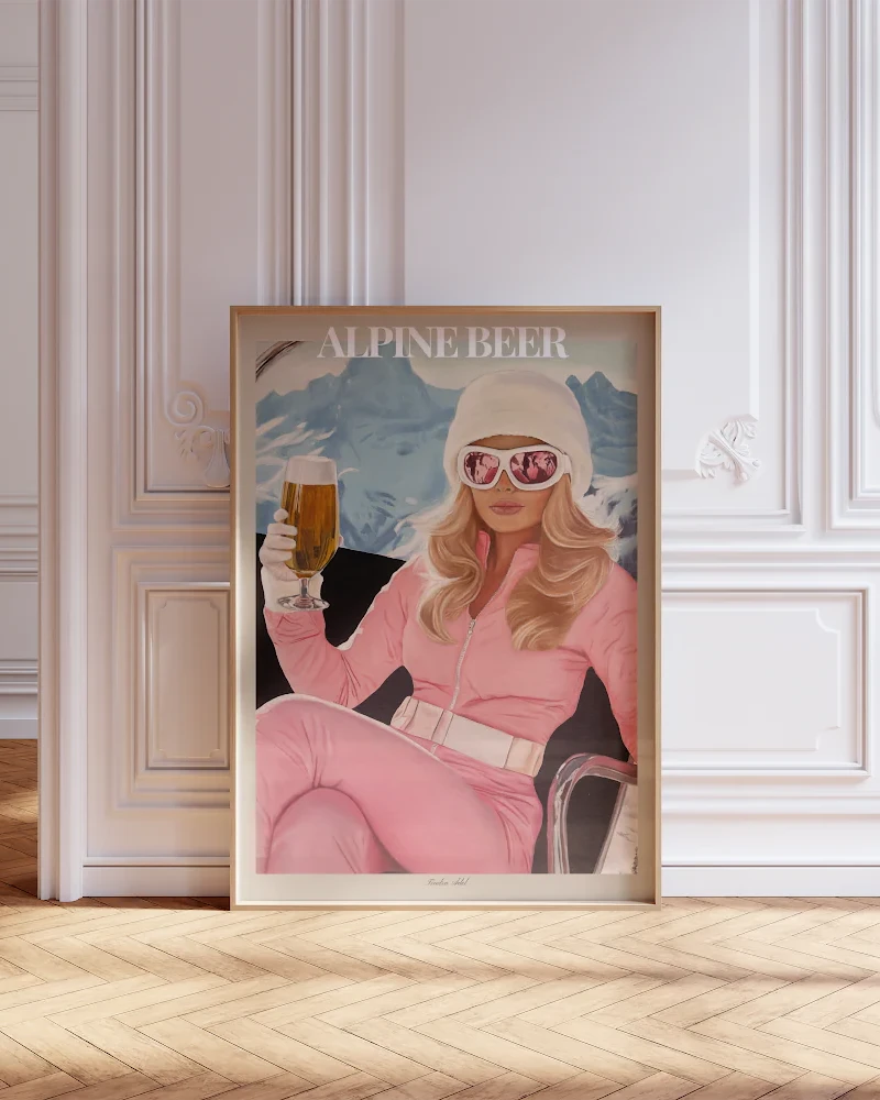 "Alpenbier" poster