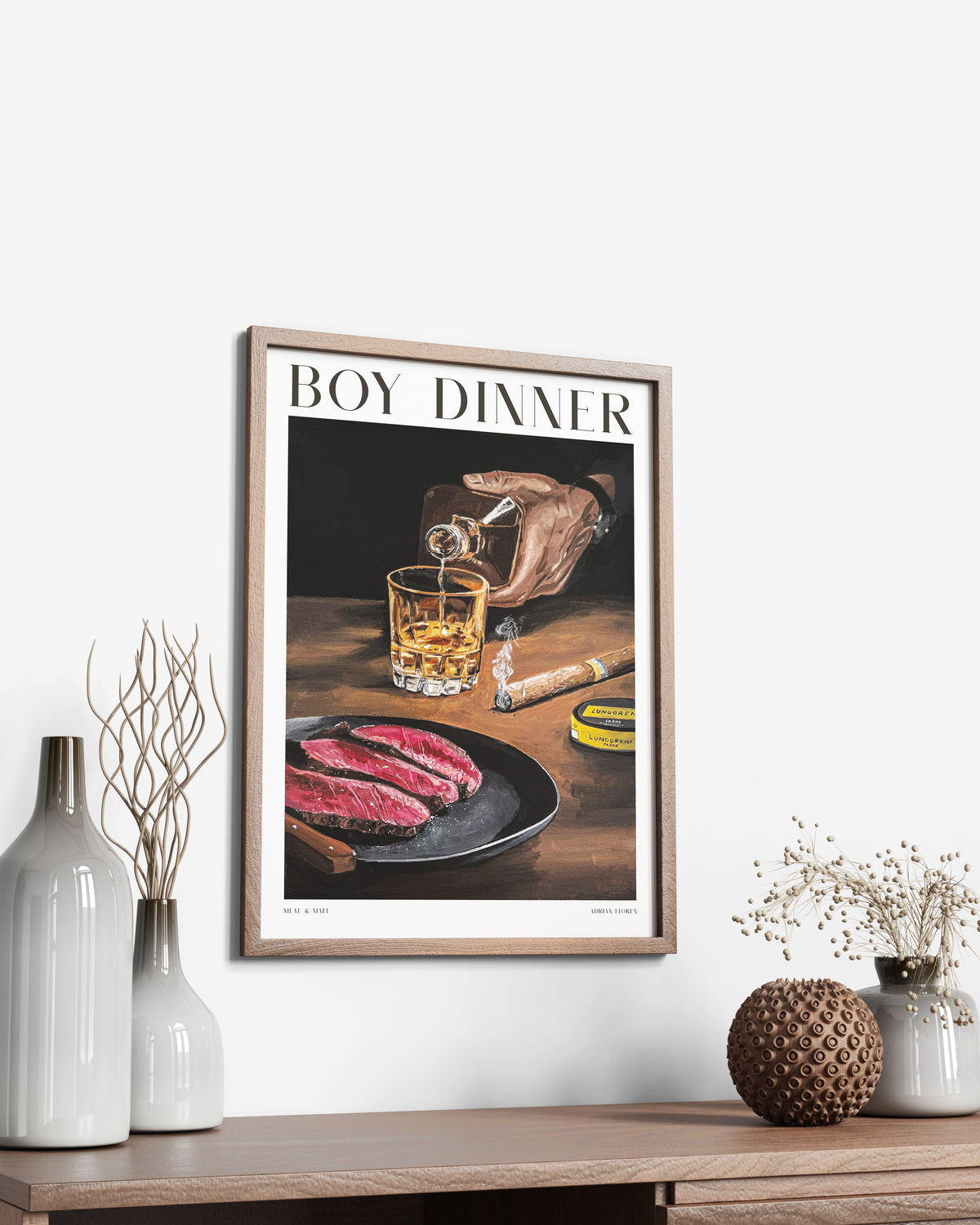 ‘Boy Dinner’-poster