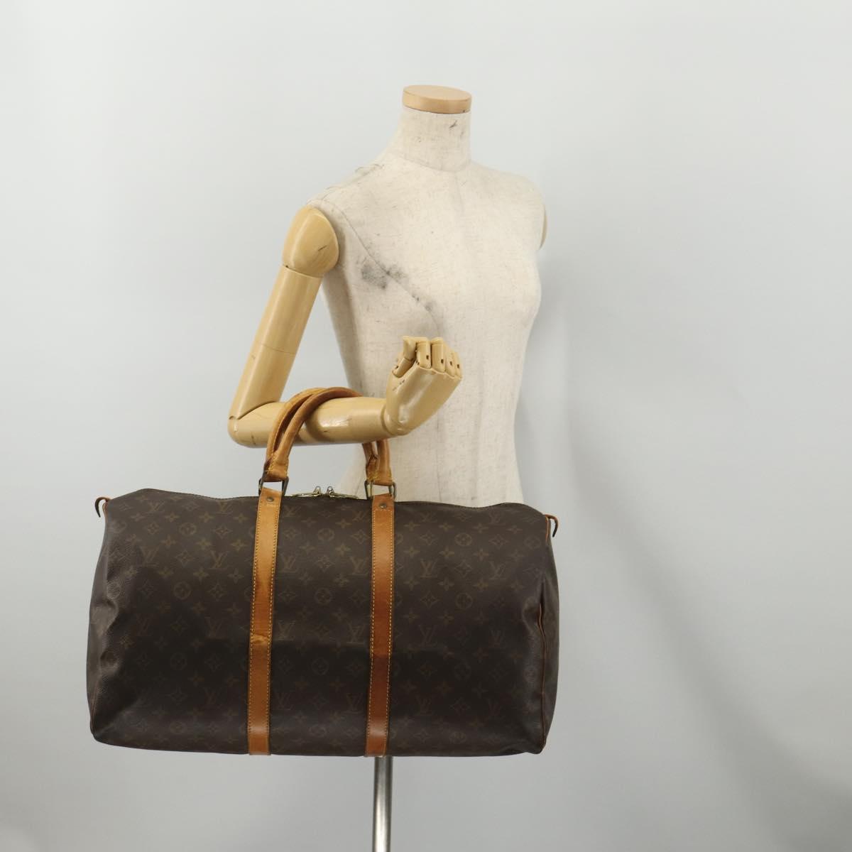Monogram Keepall 50 Boston-tas